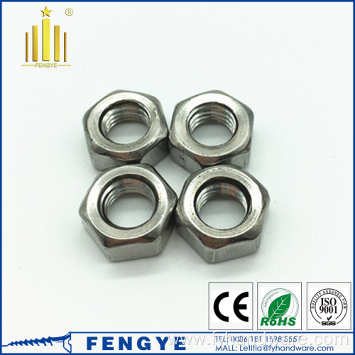 303 stainless sw17 hexangular double sided screw nut